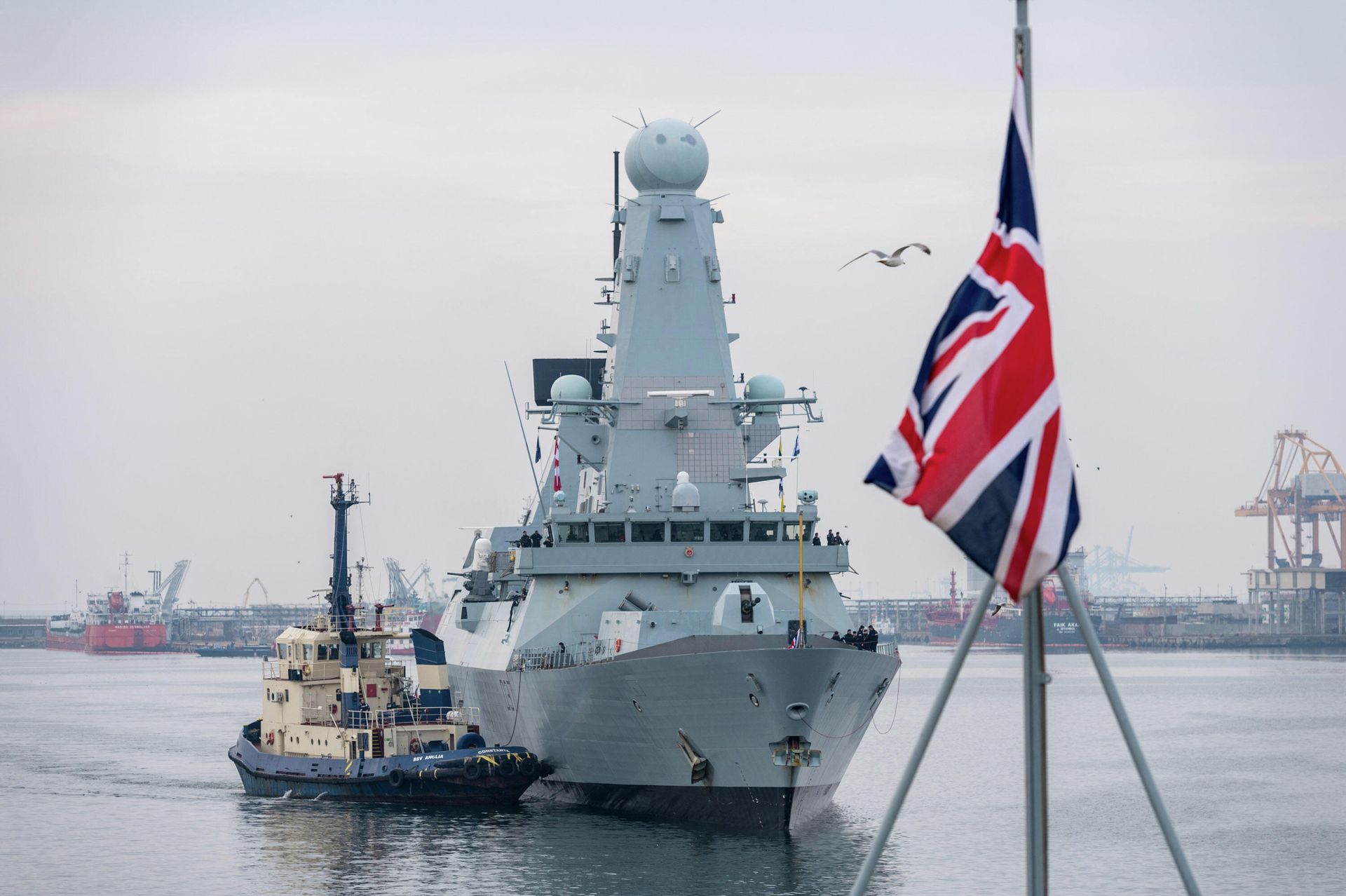 Корабль Королевских ВМС Великобритании HMS Duncan Корабль Королевских ВМС Великобритании HMS Duncan - РИА Новости, 1920, 25.09.2025