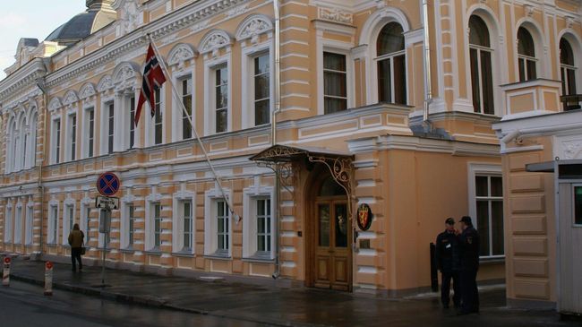 Здание посольства Норвегии в Москве Здание посольства Норвегии в Москве