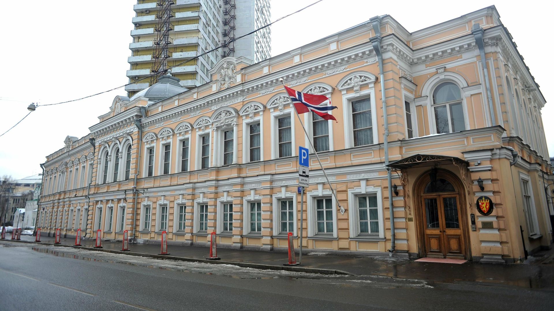 Здание посольства Норвегии в Москве Здание посольства Норвегии в Москве - РИА Новости, 1920, 21.10.2022