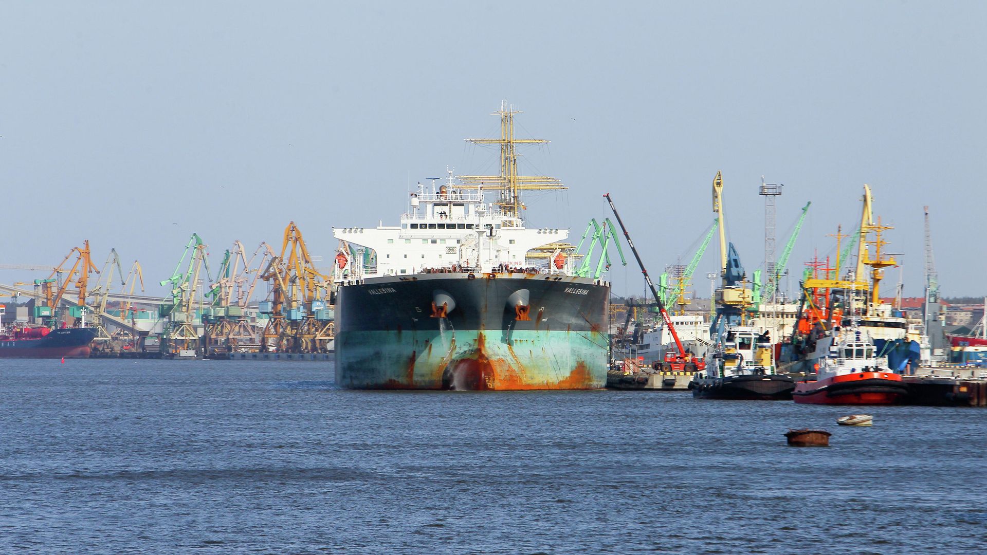 Вид на Клайпедский морской торговый порт Вид на Клайпедский морской торговый порт - РИА Новости, 1920, 22.02.2023