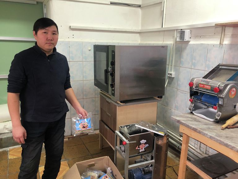 Лапша из экологически чистых якутских продуктов
