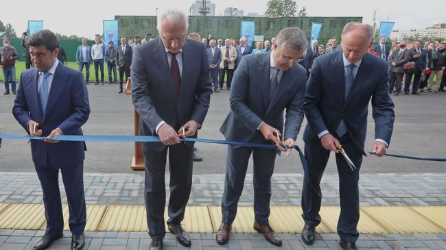 Открытие спортивного комплекса в Санкт-Петербургском государственном морском техническом университете
