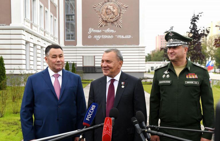 Открытие нового комплекса суворовского училища в Твери Открытие нового комплекса суворовского училища в Твери