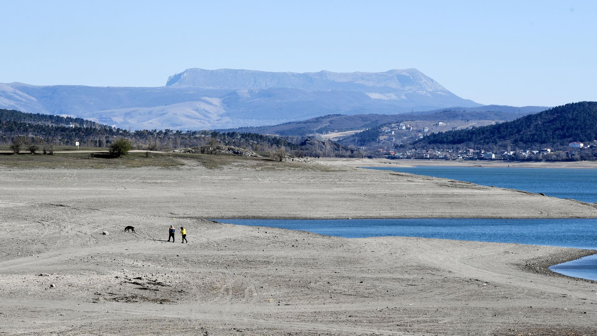 Симферопольское водохранилище в Крыму Симферопольское водохранилище в Крыму - РИА Новости, 1920, 03.09.2020