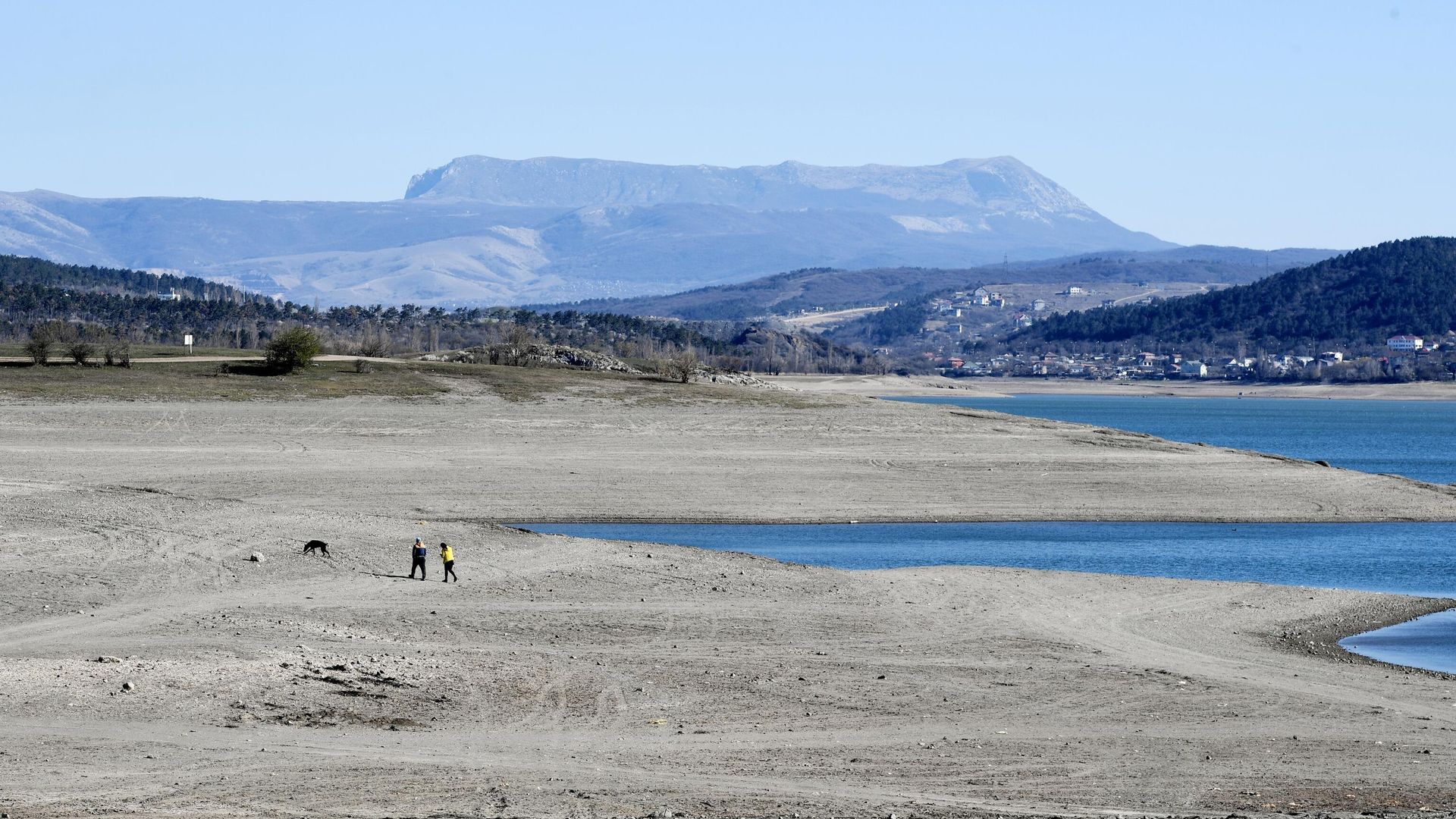 Симферопольское водохранилище в Крыму - РИА Новости, 1920, 03.09.2020
