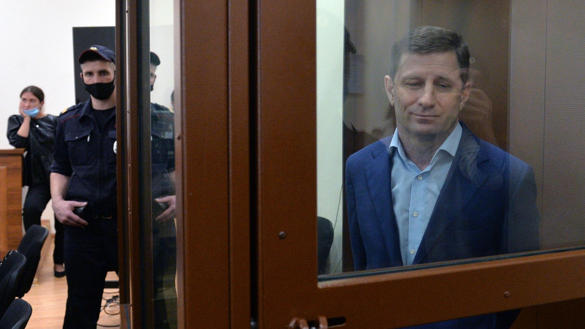 Бывший губернатор Хабаровского края Сергей Фургал в Басманном суде - РИА Новости, 1920, 25.12.2020