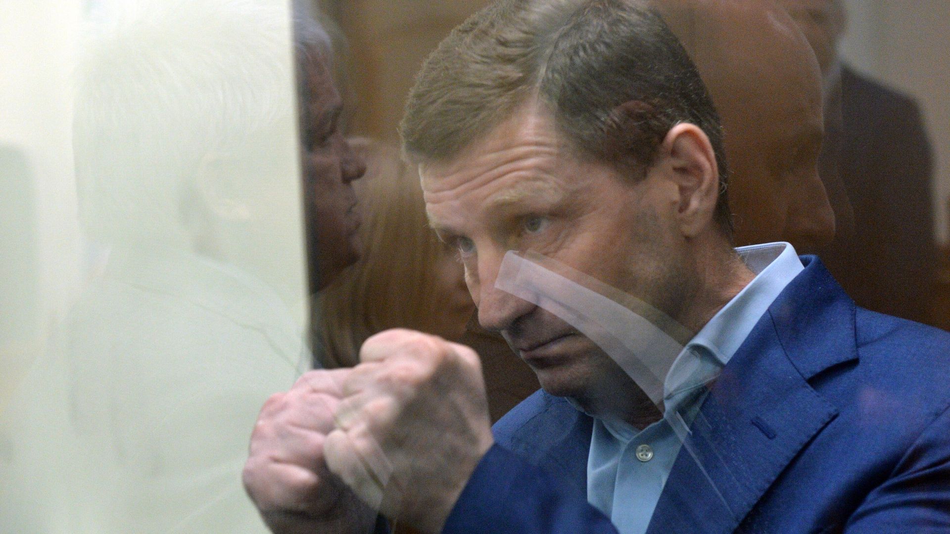 Бывший губернатор Хабаровского края Сергей Фургал в Басманном суде Бывший губернатор Хабаровского края Сергей Фургал в Басманном суде - РИА Новости, 1920, 20.10.2020
