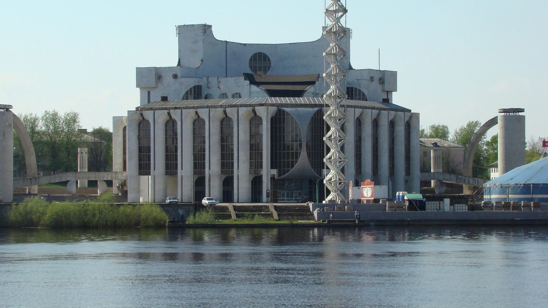 Новгородский театр драмы имени Ф. М. Достоевского Новгородский театр драмы имени Ф. М. Достоевского - РИА Новости, 1920, 24.12.2020