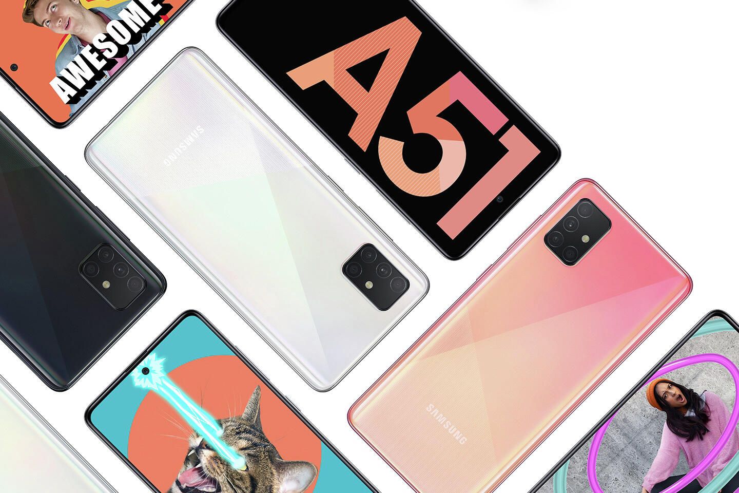 Телефон Samsung Galaxy A51 Телефон Samsung Galaxy A51 - РИА Новости, 1920, 04.09.2020