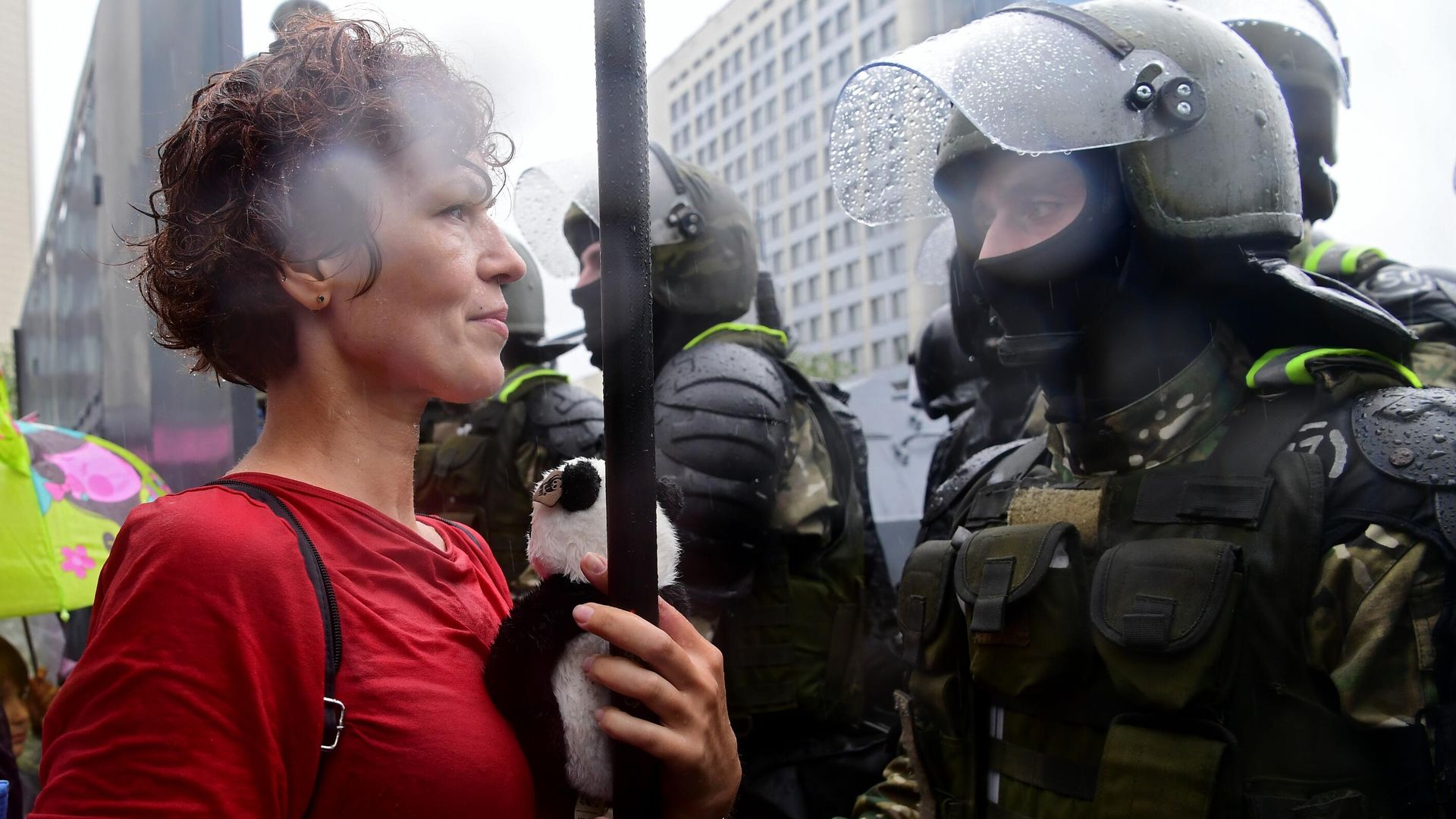 Несанкционированная акция оппозиции Марш единства в Минске Несанкционированная акция оппозиции Марш единства в Минске - РИА Новости, 1920, 07.09.2020