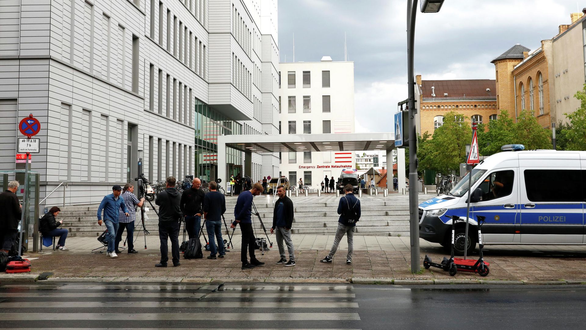 Больница Charite в Берлине, где находится Алексей Навальный Больница Charite в Берлине, где находится Алексей Навальный - РИА Новости, 1920, 08.09.2020