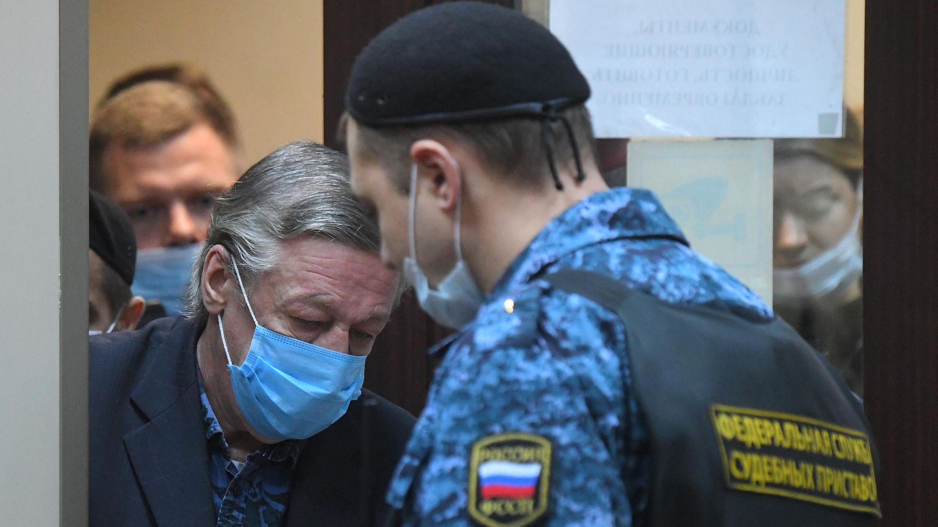 Актер Михаил Ефремов в здании Пресненского суда города Москвы, где будет оглашен приговор по делу о ДТП со смертельным исходом Актер Михаил Ефремов в здании Пресненского суда города Москвы, где будет оглашен приговор по делу о ДТП со смертельным исходом - РИА Новости, 1920, 08.09.2020