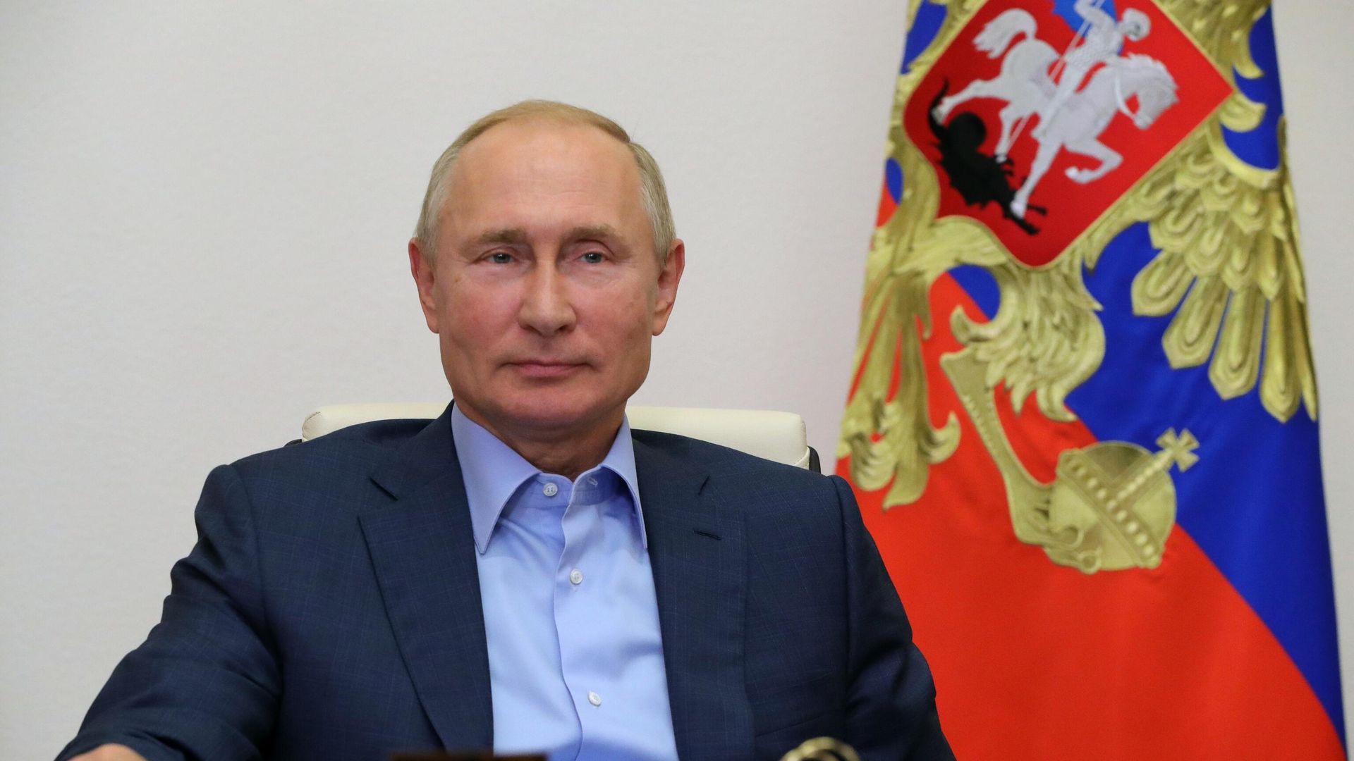 Президент РФ В. Путин провел встречу с победителями конкурса Лидеры России - РИА Новости, 1920, 10.09.2020