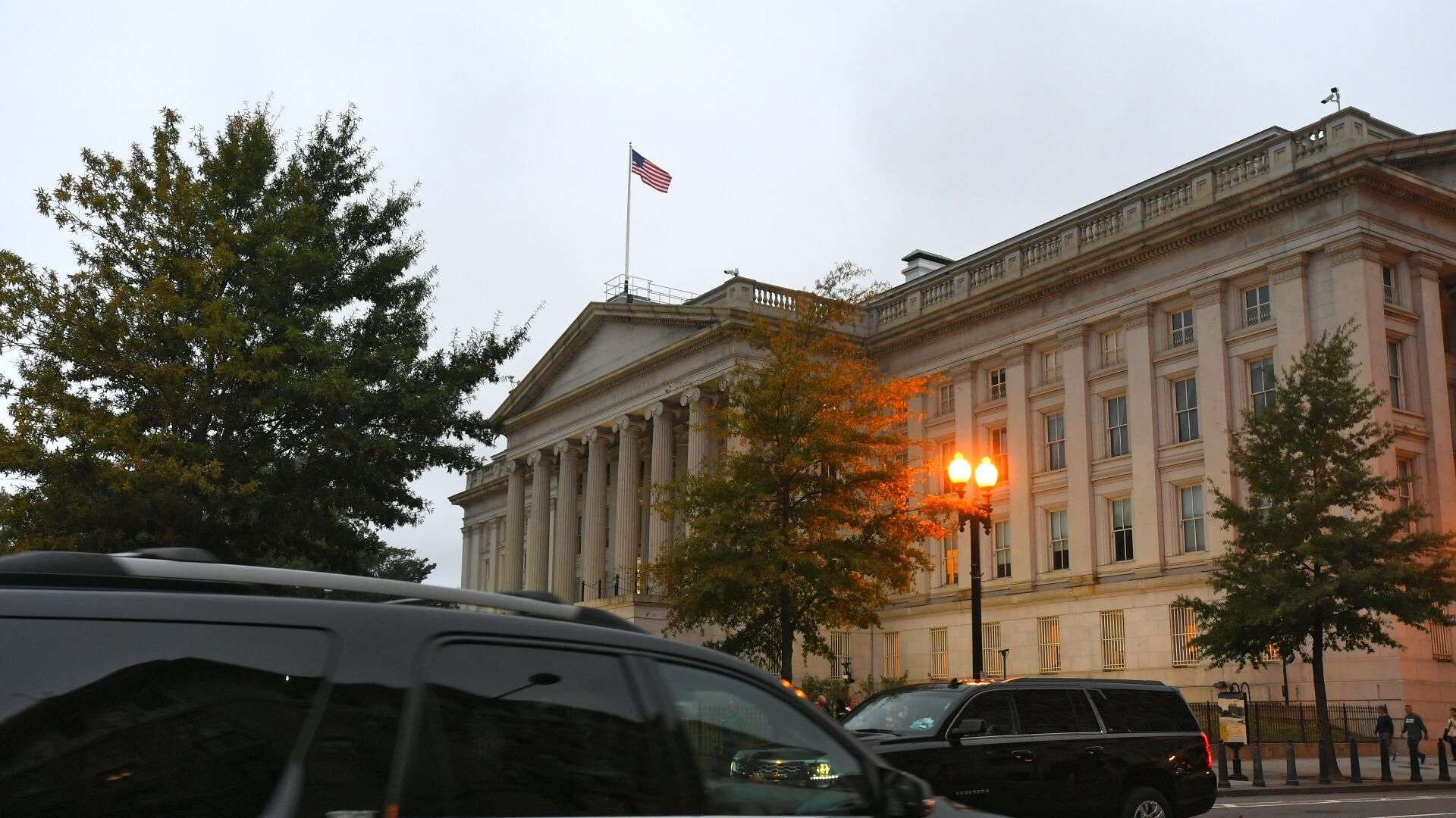 Здание министерства финансов США в Вашингтоне Здание министерства финансов США в Вашингтоне - РИА Новости, 1920, 02.08.2021