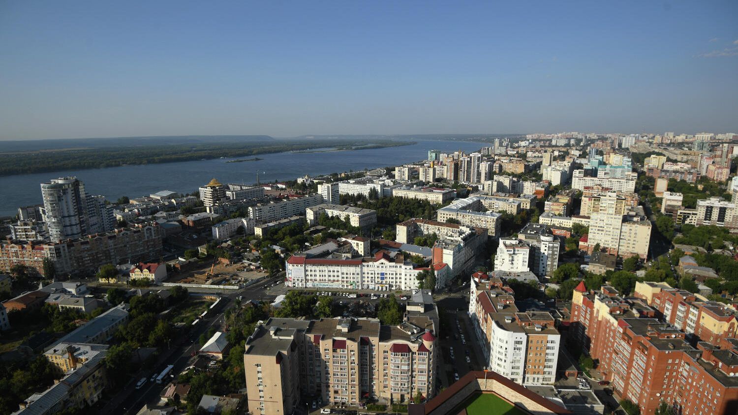 Вид на город Самару Вид на город Самару - РИА Новости, 1920, 03.11.2020