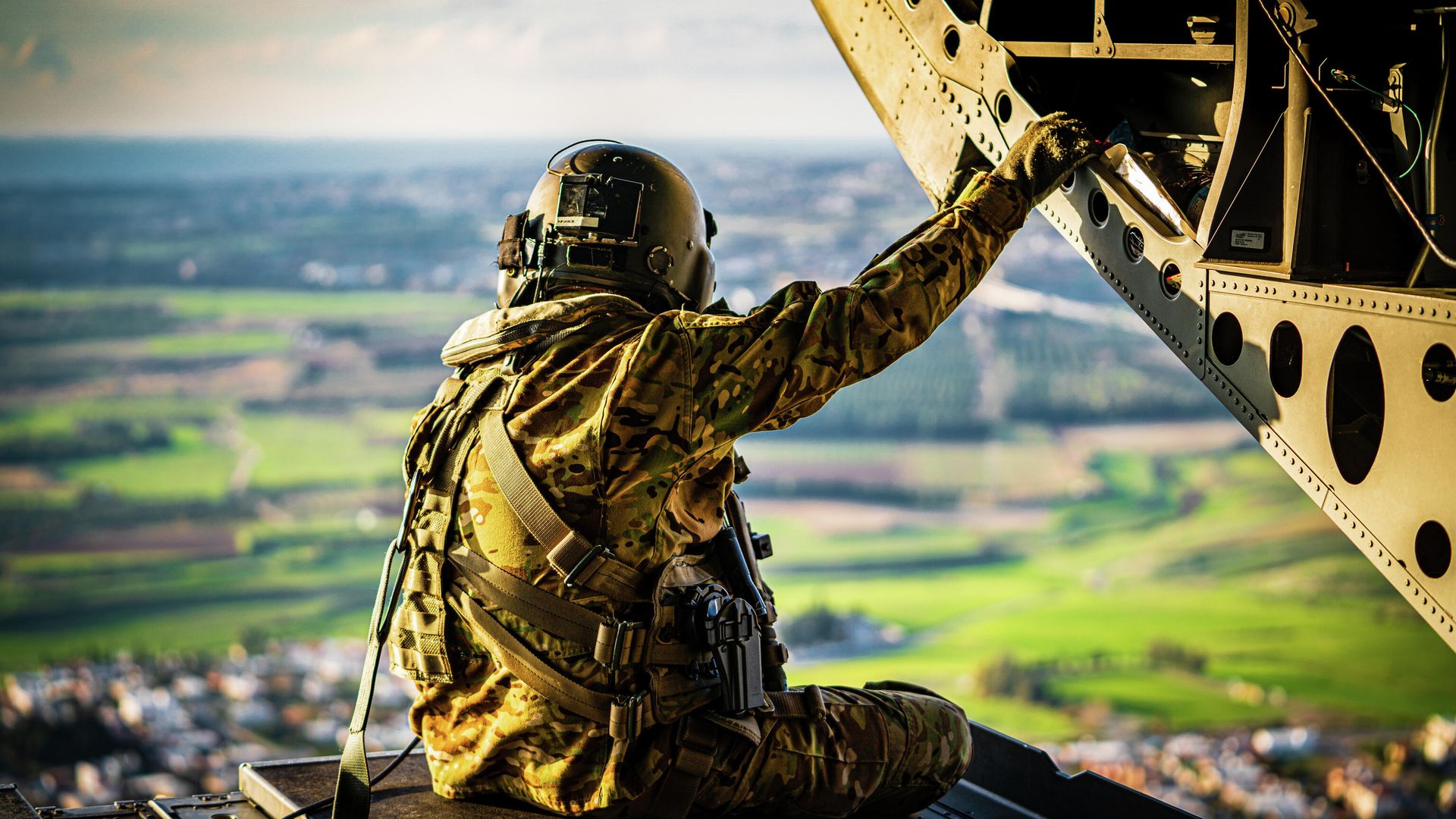 Американские военные во время учений на Кипре Американские военные во время учений на Кипре - РИА Новости, 1920, 17.05.2021
