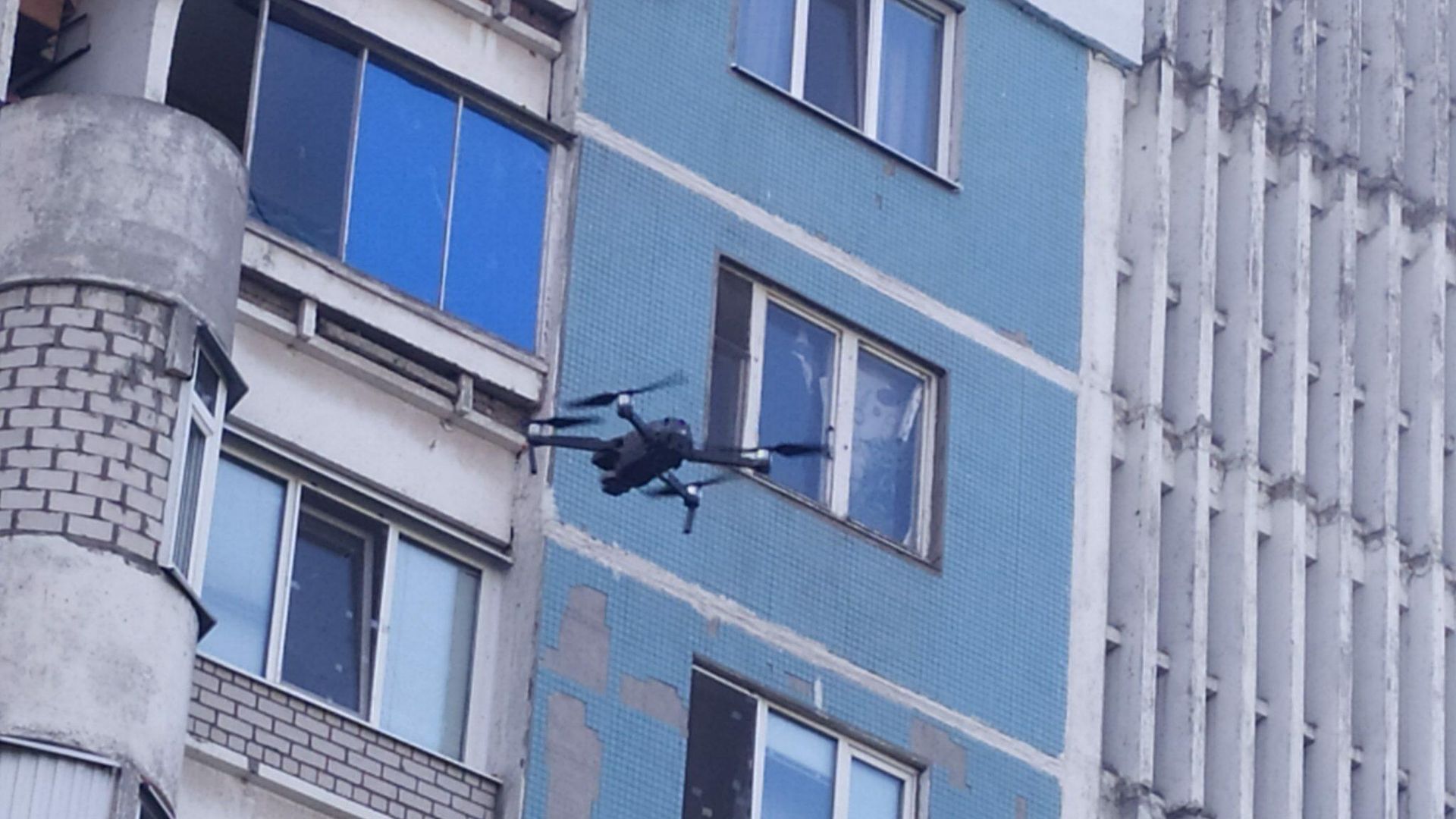 Проверка дома с помощью дрона в Самарской области Проверка дома с помощью дрона в Самарской области - РИА Новости, 1920, 14.09.2020