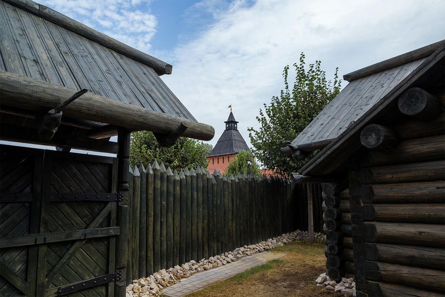 Осадные дворы на территории Тульского кремля Осадные дворы на территории Тульского кремля