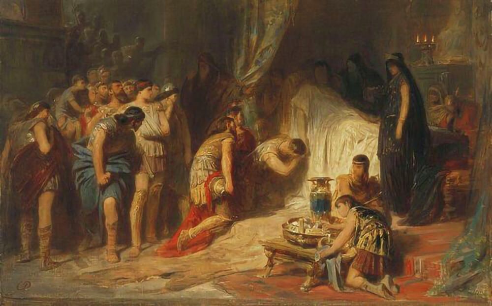 Смерть Александра, Карл Теодор фон Пилоти, 1886 год Смерть Александра, Карл Теодор фон Пилоти, 1886 год - РИА Новости, 1920, 02.10.2026