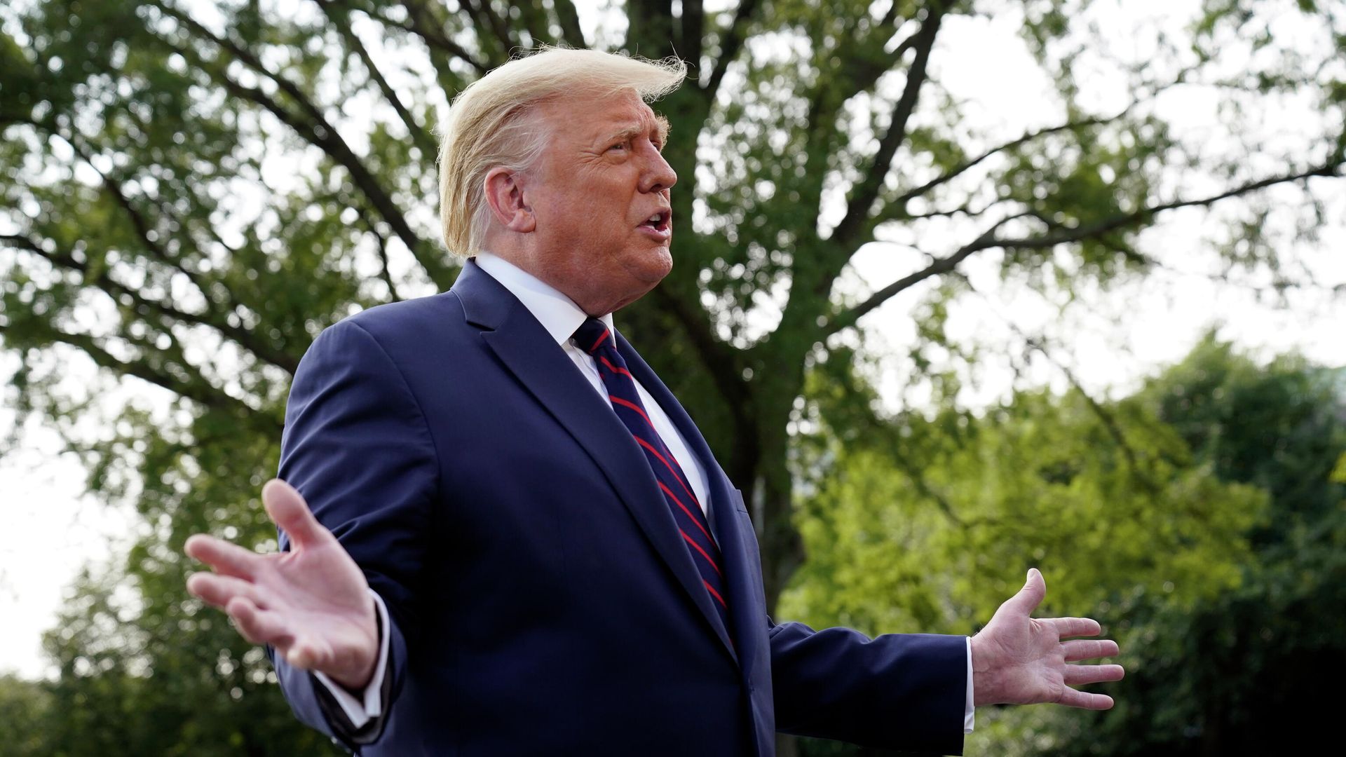 Президент США Дональд Трамп Президент США Дональд Трамп - РИА Новости, 1920, 25.09.2020