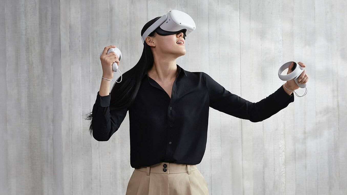 VR-шлем Oculus Quest 2 от Facebook VR-шлем Oculus Quest 2 от Facebook - РИА Новости, 1920, 17.09.2020