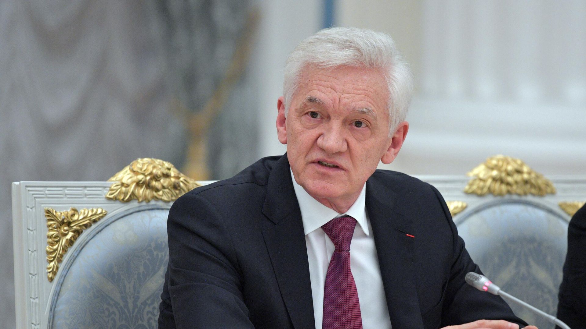 Президент РФ В. Путин встретился с представителями деловых кругов Франции Президент РФ В. Путин встретился с представителями деловых кругов Франции - РИА Новости, 1920, 17.09.2020