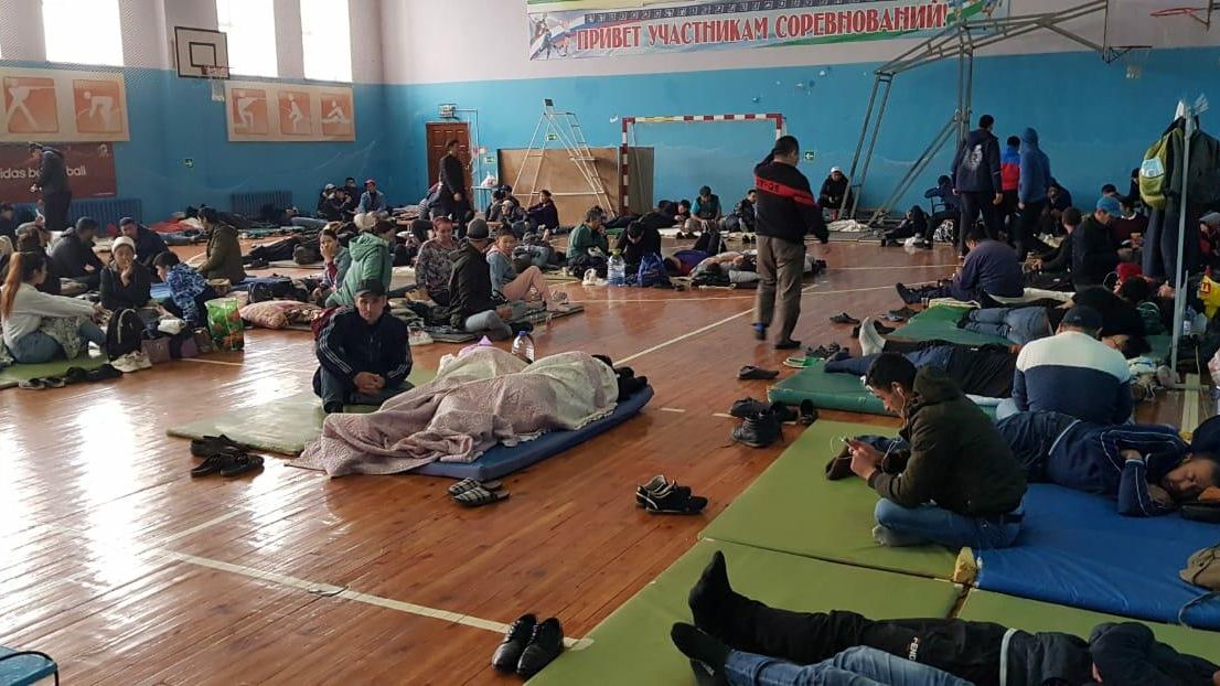 Временное размещение граждан Кыргызской Республики в Куюргазинском районе Башкирии Временное размещение граждан Кыргызской Республики в Куюргазинском районе Башкирии - РИА Новости, 1920, 19.09.2020