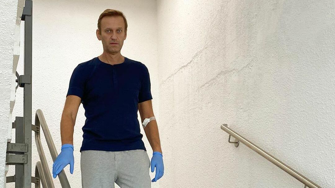 Алексей Навальный в клинике Шарите в Берлине Алексей Навальный в клинике Шарите в Берлине - РИА Новости, 1920, 12.11.2020