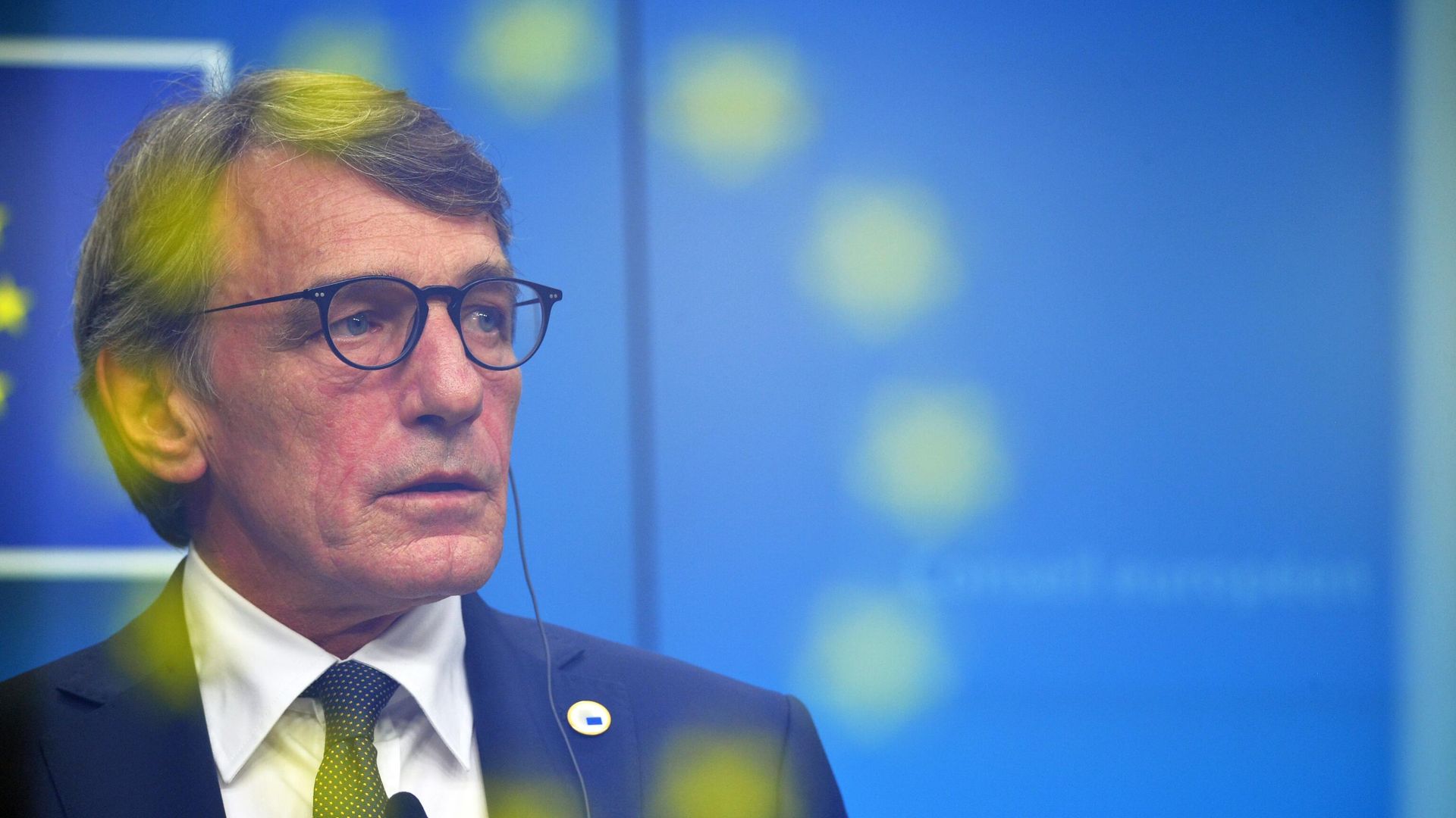 Председатель Европарламента Давид Сассоли Председатель Европарламента Давид Сассоли - РИА Новости, 1920, 11.01.2022