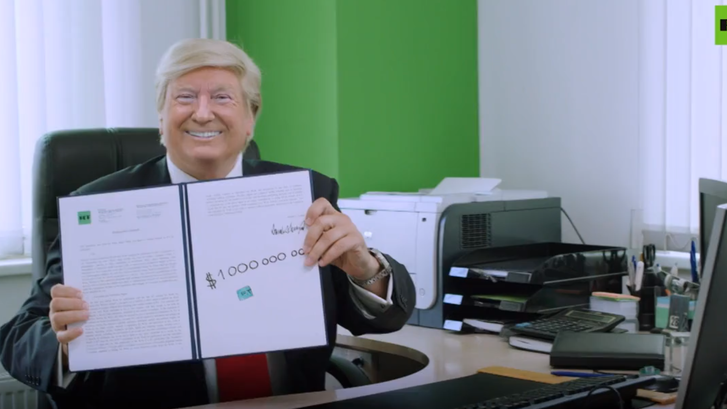 RT предложил работу Дональду Трампу RT предложил работу Дональду Трампу - РИА Новости, 1920, 22.09.2020
