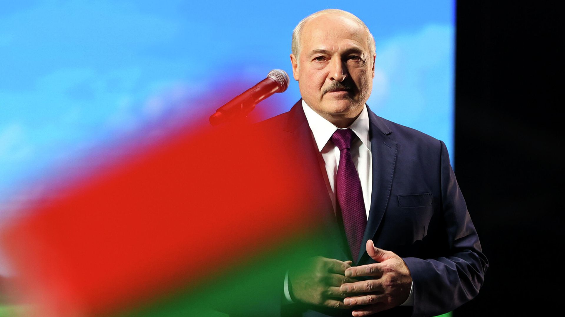 Президент Белоруссии Александр Лукашенко во время выступления в Минске Президент Белоруссии Александр Лукашенко во время выступления в Минске - РИА Новости, 1920, 14.12.2020