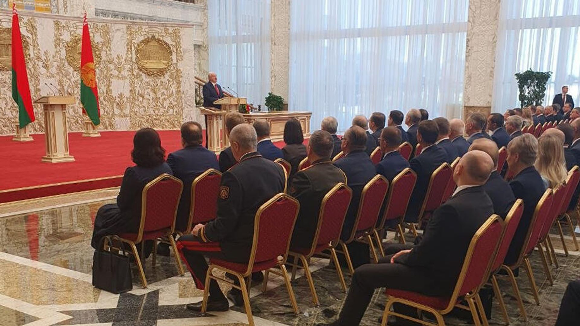 Церемония инаугурации Александра Лукашенко - РИА Новости, 1920, 23.09.2020