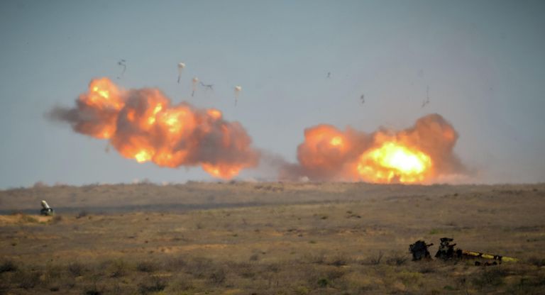 Командно-штабные учения Кавказ-2020 на полигоне Алушук в Астраханской области Командно-штабные учения Кавказ-2020 на полигоне Алушук в Астраханской области