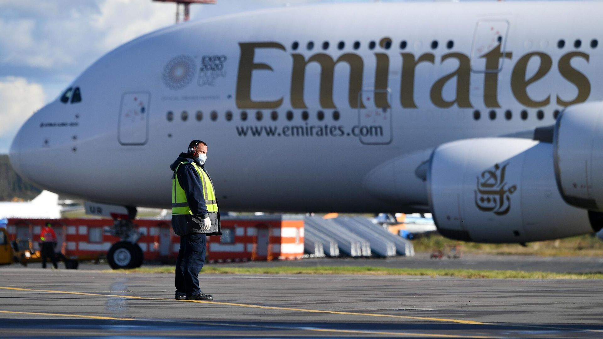 Самолет авиакомпании Emirates Самолет авиакомпании Emirates - РИА Новости, 1920, 13.05.2022