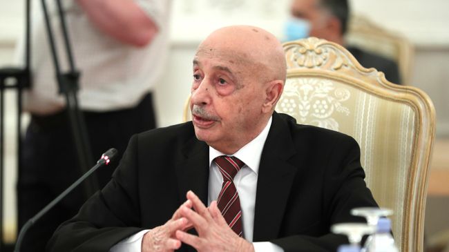 Председатель Палаты депутатов Ливии Акила Салех