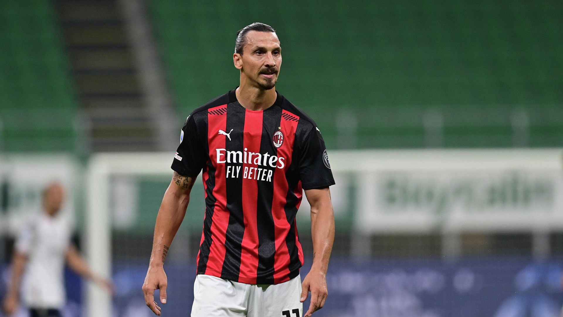 Нападающий Милана Златан Ибрагимович Нападающий Милана Златан Ибрагимович - РИА Новости, 1920, 17.03.2021