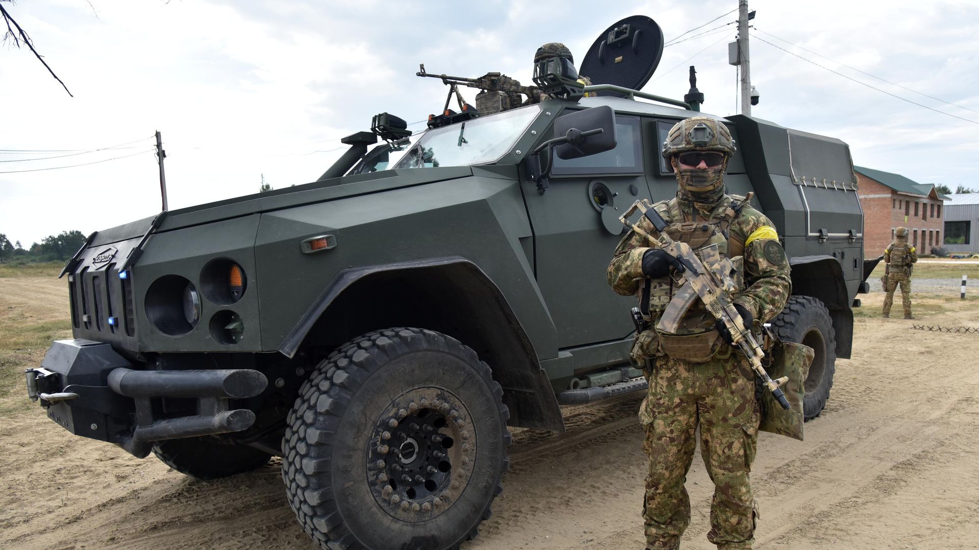 Военнослужащие Украины во время активной фазы на совместных военных учениях Украины и стран НАТО  - РИА Новости, 1920, 02.07.2021