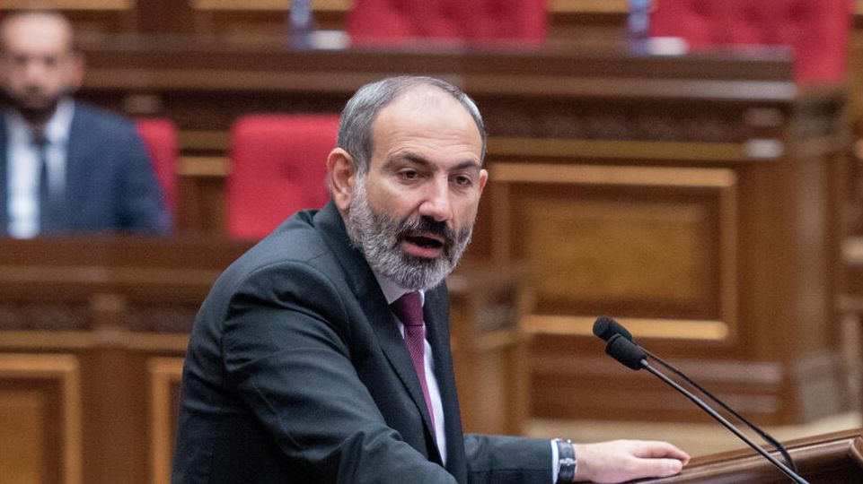 Премьер-министр Армении Никол Пашинян Премьер-министр Армении Никол Пашинян - РИА Новости, 1920, 15.10.2020