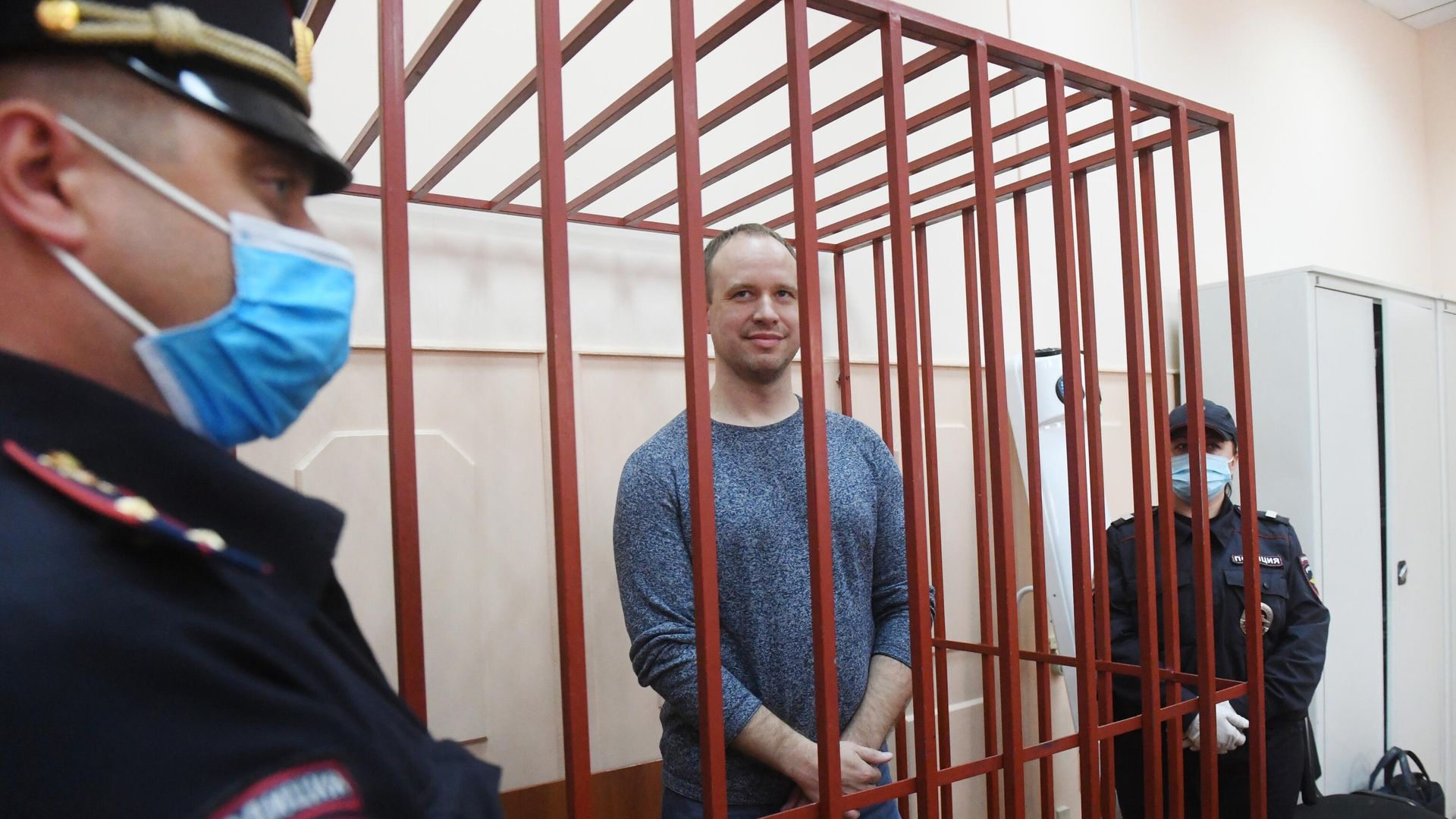Депутат Законодательного собрания Иркутской области Андрей Левченко в Басманном суде Москвы - РИА Новости, 1920, 29.09.2020