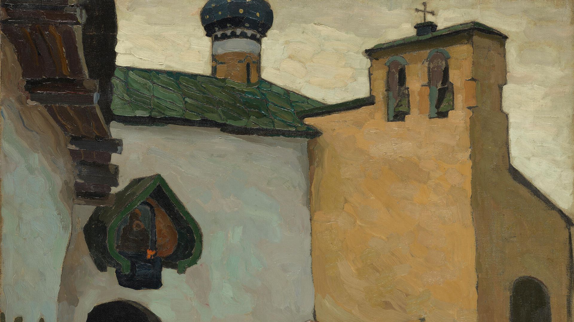 Николай Рерих. Печоры. Вход в монастырь. 1903 Николай Рерих. Печоры. Вход в монастырь. 1903 - РИА Новости, 1920, 05.10.2020