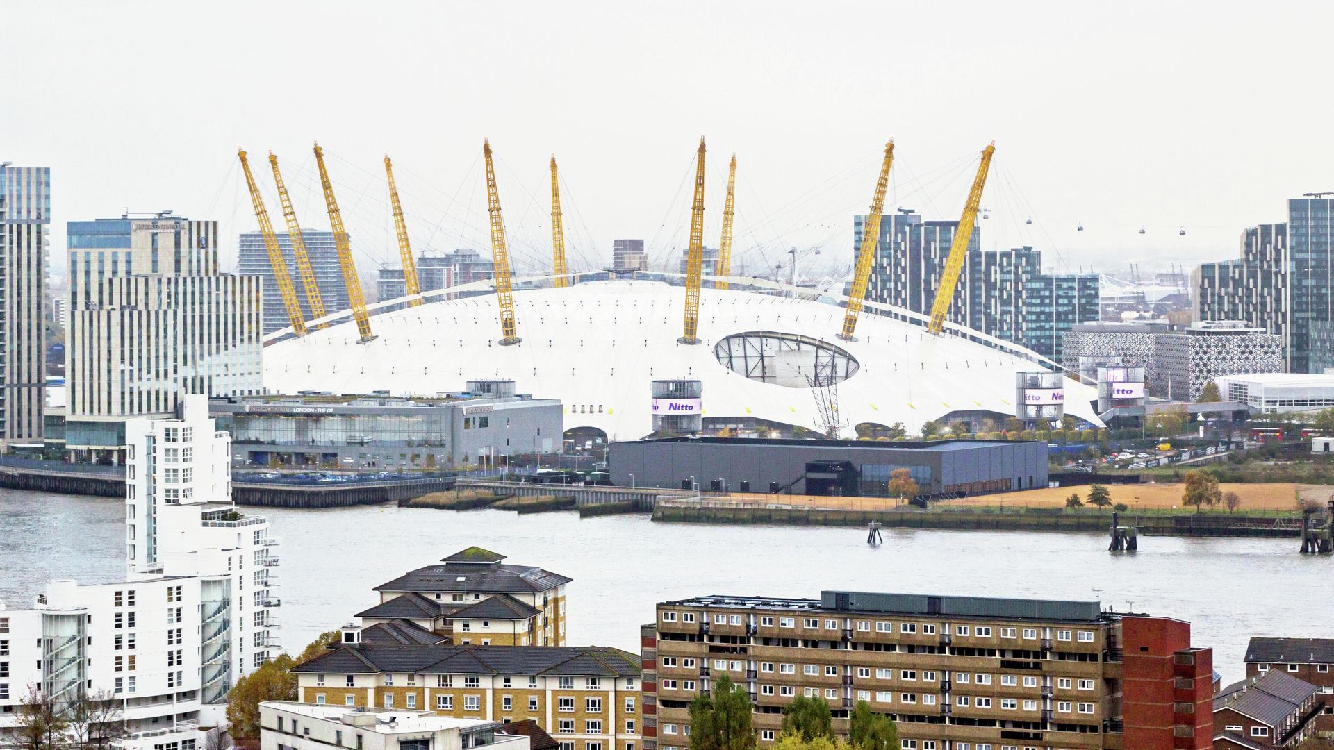 Здание O2 Arena в Лондоне Здание O2 Arena в Лондоне - РИА Новости, 1920, 06.10.2020