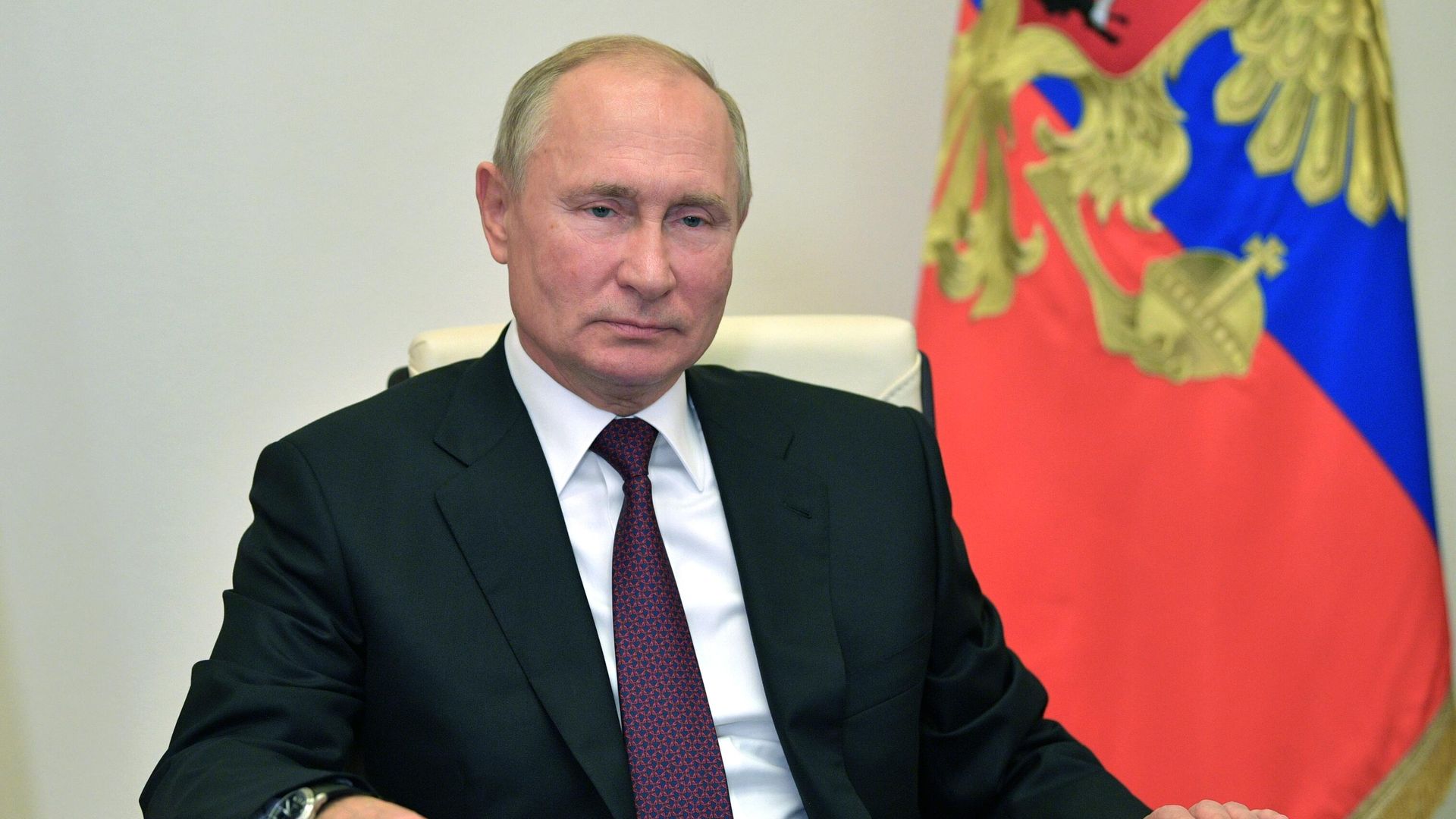 Президент РФ В. Путин провел встречу с В. Васильевым и С. Меликовым - РИА Новости, 1920, 06.10.2020