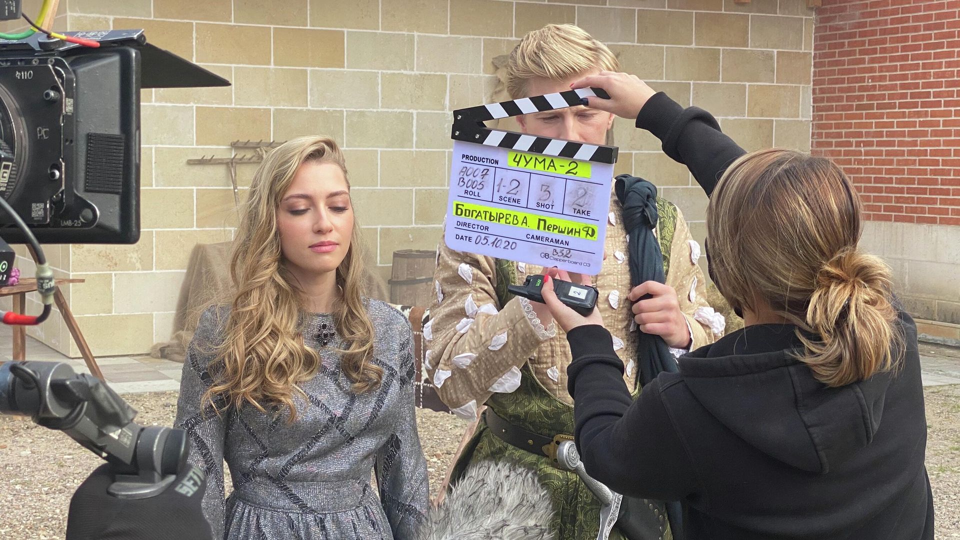 Съемки второго сезона сериала ЧУМА! Съемки второго сезона сериала ЧУМА! - РИА Новости, 1920, 06.10.2020