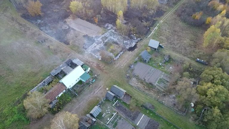 Ситуация на месте ЧС в Рязанской области Ситуация на месте ЧС в Рязанской области
