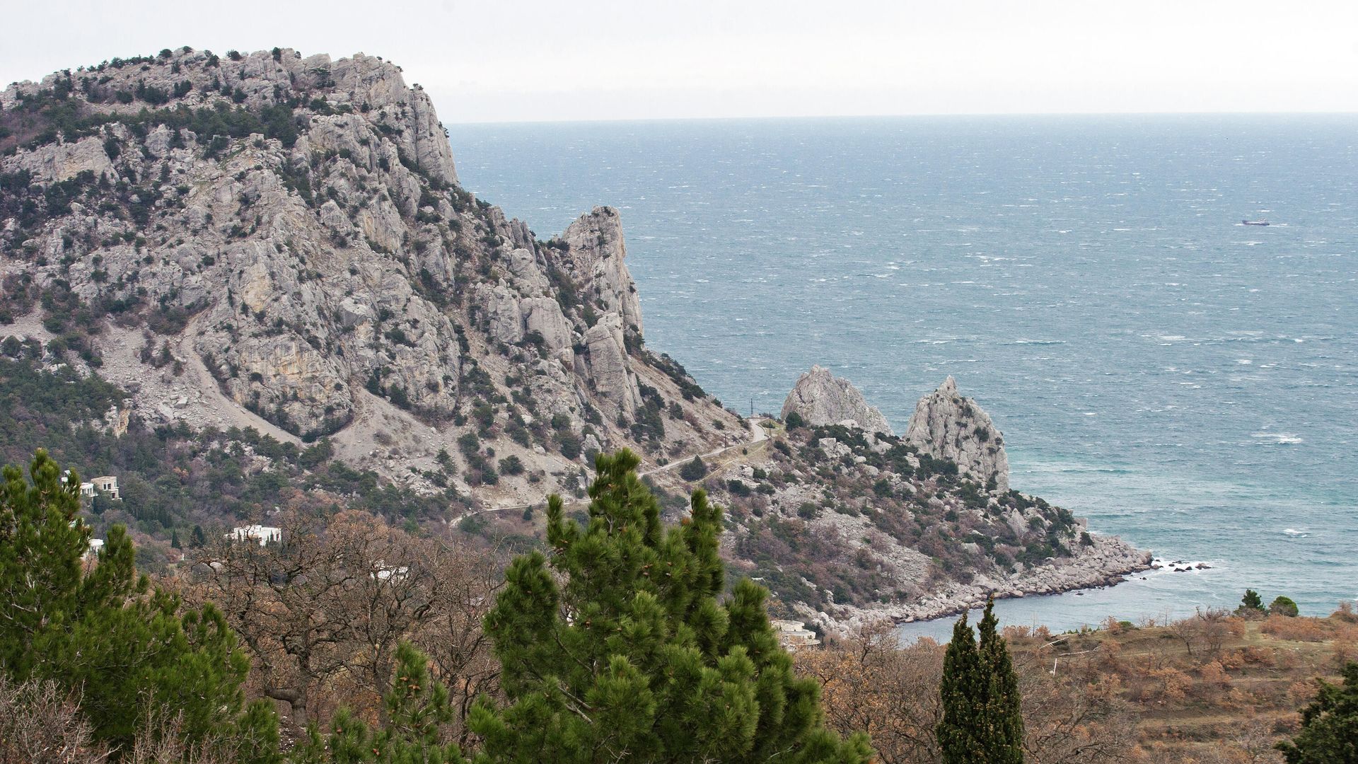 Зима в Крыму Зима в Крыму - РИА Новости, 1920, 14.12.2020