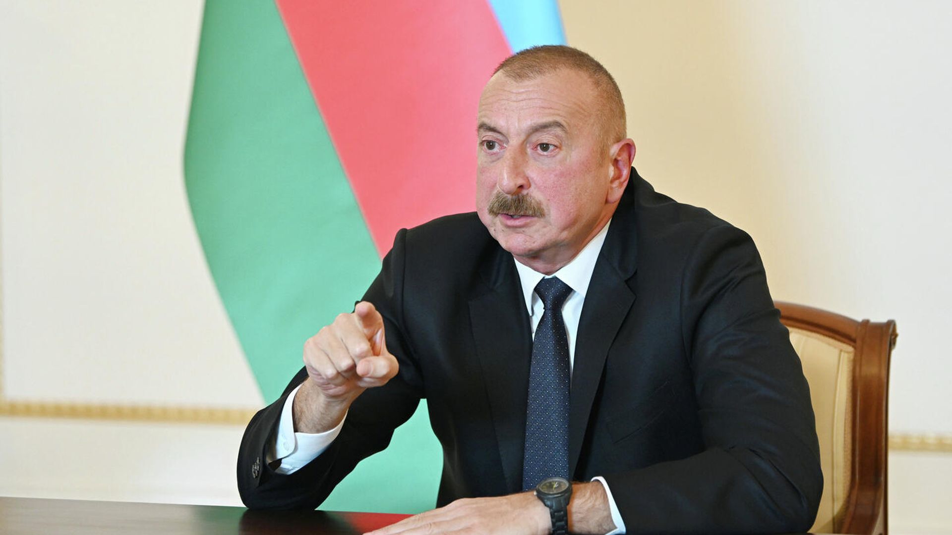 Президент Азербайджана Ильхам Алиев Президент Азербайджана Ильхам Алиев - РИА Новости, 1920, 14.10.2020