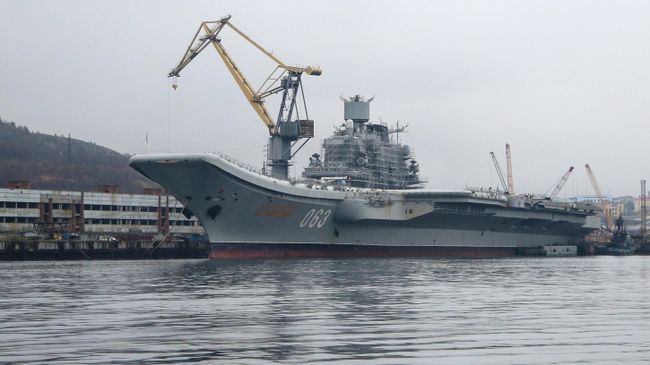 Авианесущий крейсер Адмирал Кузнецов