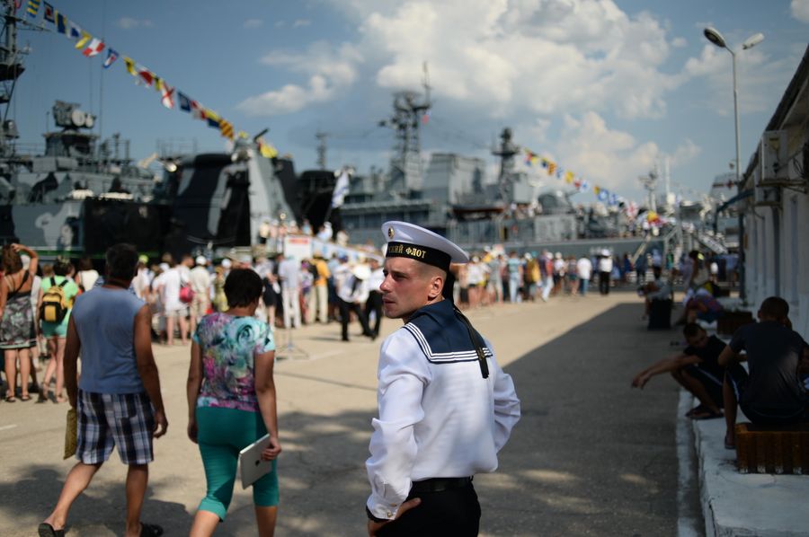 Празднование Дня ВМФ России в Севастополе Празднование Дня ВМФ России в Севастополе