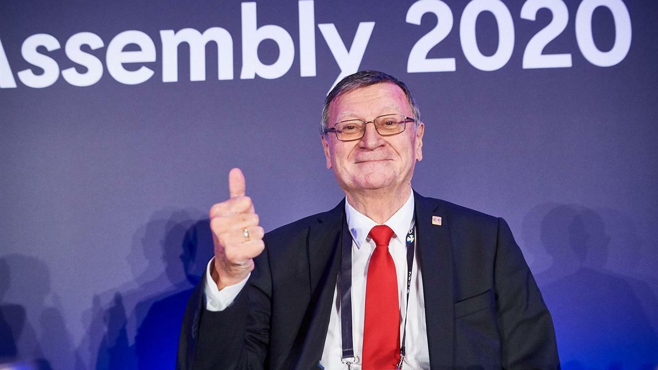 Глава Европейской конфедерации волейбола (CEV) Александр Боричич Глава Европейской конфедерации волейбола (CEV) Александр Боричич - РИА Новости, 1920, 16.10.2020
