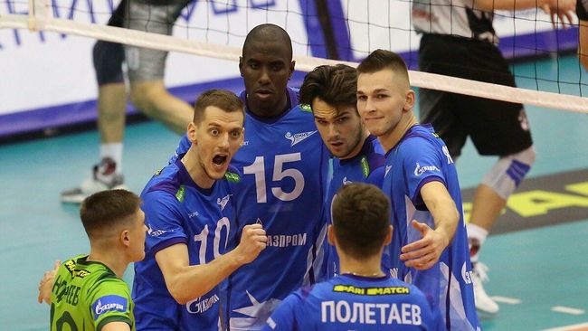 Волейболисты петербургского Зенита 
